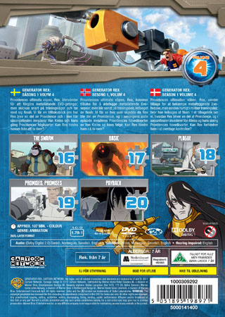 Generator Rex - Säsong 1 Volym 4 - 2