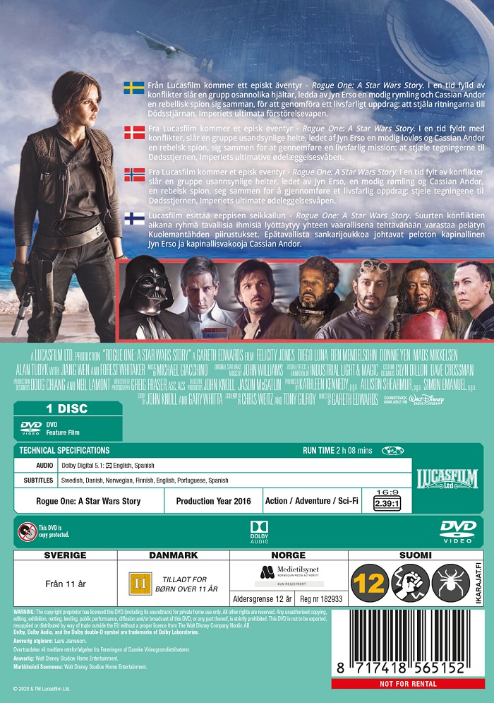 Rogue One - A Star Wars Story (New Line Look) - 2