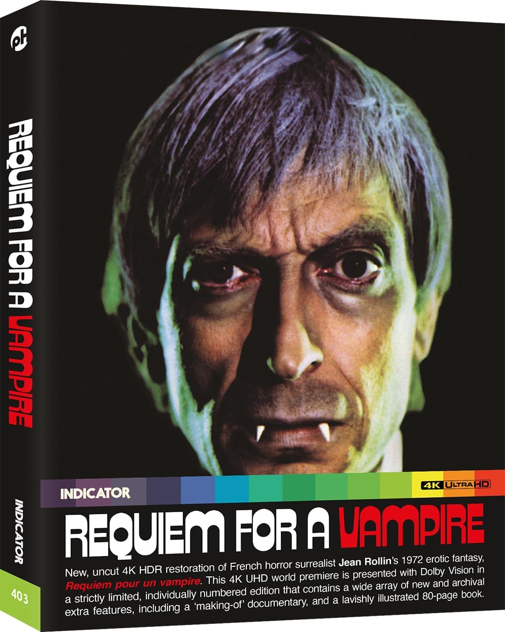 Requiem For A Vampire (Limited Edition) (ej svensk text) (4K Ultra HD)