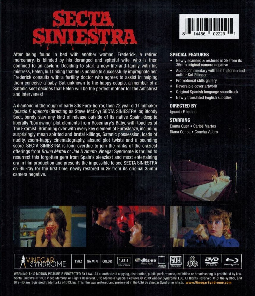 Secta Siniestra (ej svensk text) (Blu-ray + DVD) - 2