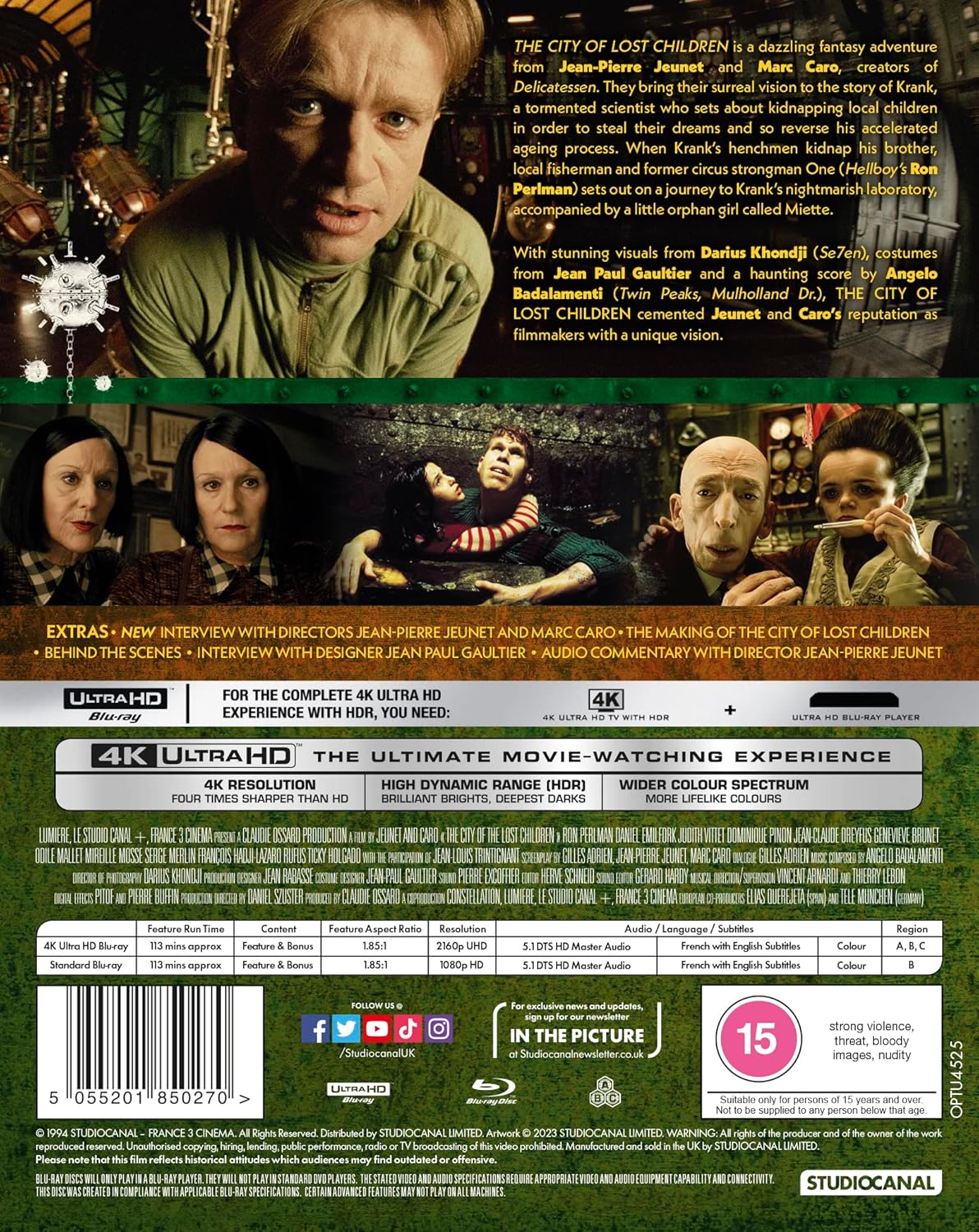 City of Lost Children (ej svensk text) (4K Ultra HD + Blu-ray) - 2