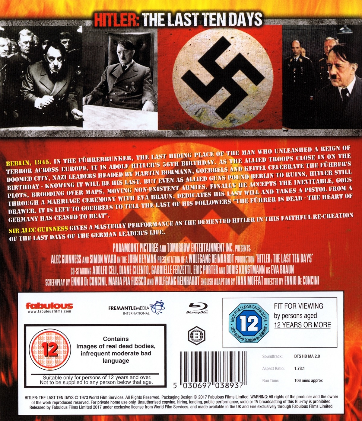 Hitler: The Last Ten Days (ej svensk text) (Blu-ray) - 2