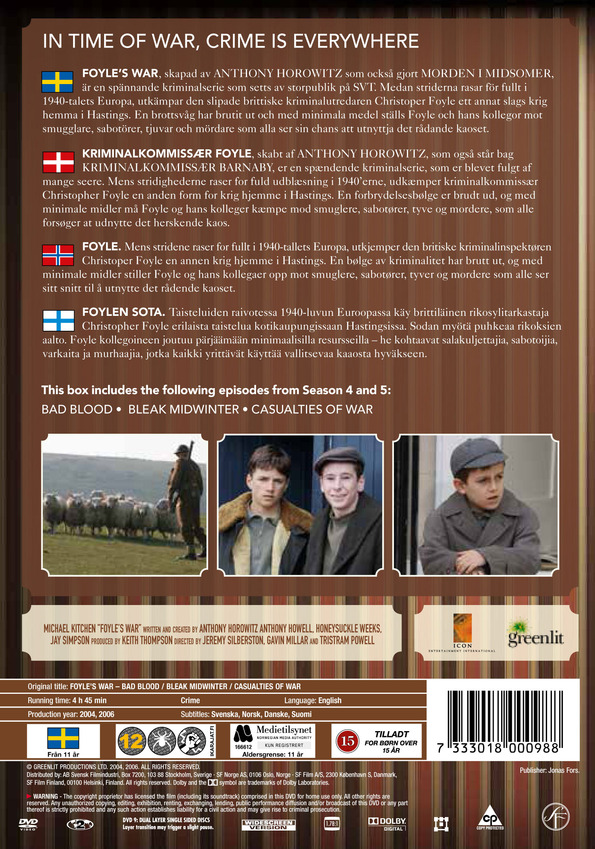 Foyle's War - Box 5 - 2