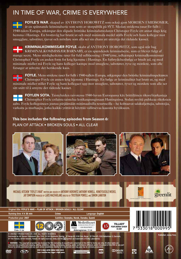 Foyle's War - Box 6 - 2