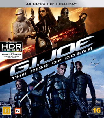G.I. Joe 1: The Rise of Cobra (4K Ultra HD Blu-ray + Blu-ray)