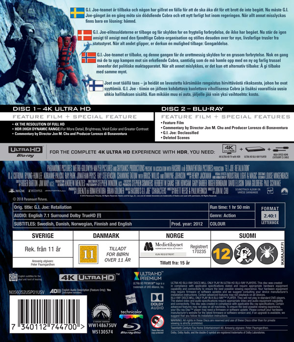 G.I. Joe 2: Retaliation (4K Ultra HD Blu-ray) - 2