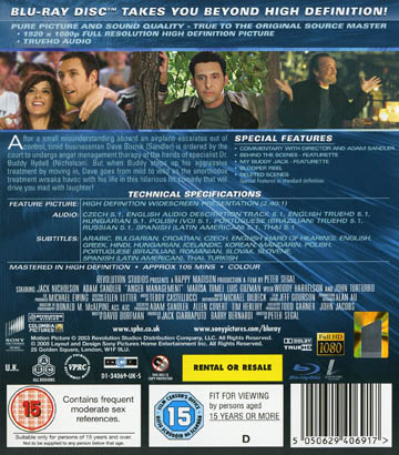 Anger Management (Blu-ray) (ej svensk text) - 2