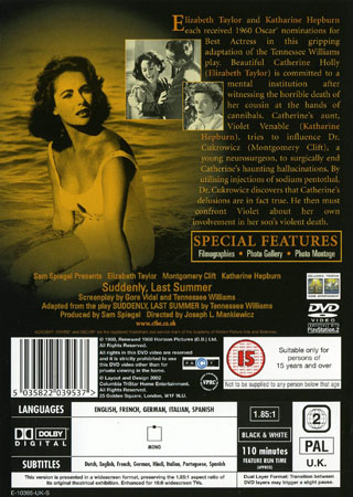 Suddenly, Last Summer (ej svensk text) - 2