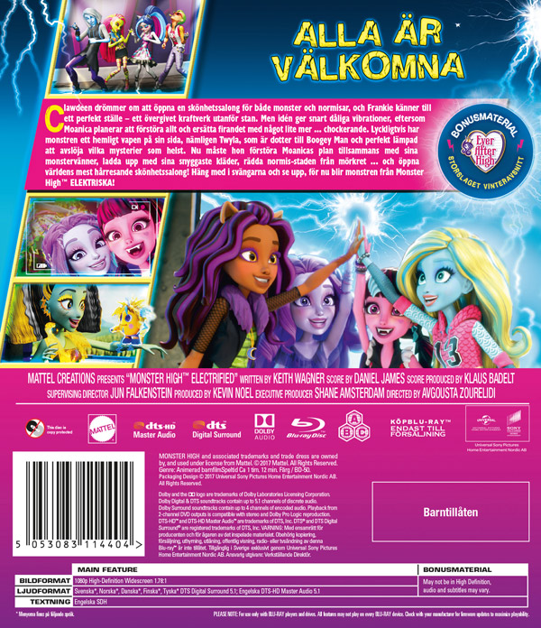 Monster High - Electrified (Blu-ray) - 2