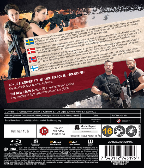 Strike Back - Säsong 5 (Blu-ray) - 2