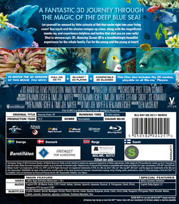 Amazing Ocean Shot In 3D (Real 3D + Blu-ray) - 2