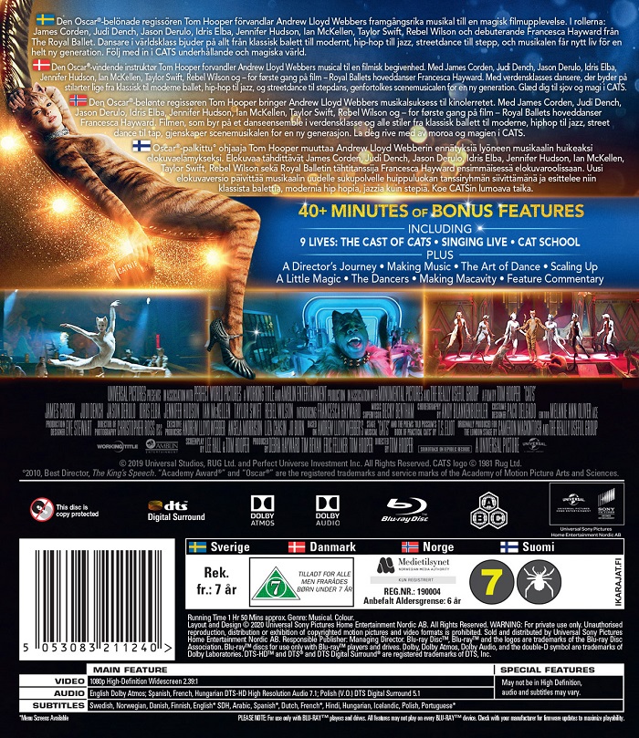 Cats (2019) (Blu-ray) - 2
