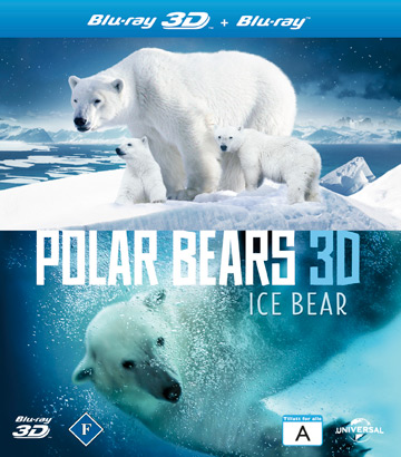 Polar Bears 3D - Ice Bear (Real 3D + Blu-ray)
