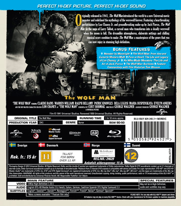 The Wolfman (1941) (Blu-ray) - 2