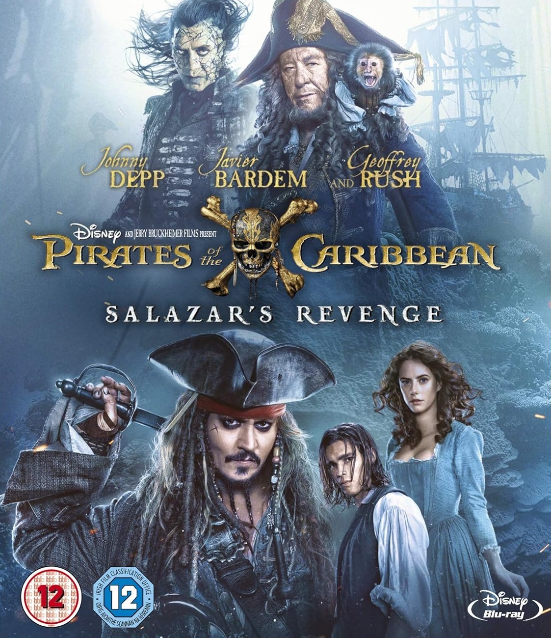 Pirates  of the Caribbean - Salazars Revenge (Blu-ray)