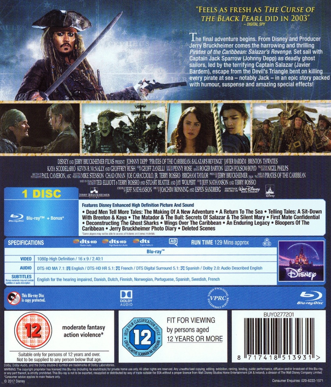 Star Trek - Motion Picture Trilogy (Blu-ray) - 2
