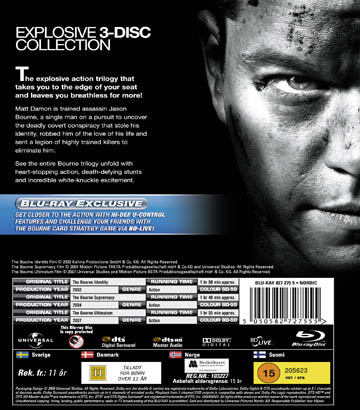 Ultimate Bourne Collection (3-disc) (Blu-ray) - 2