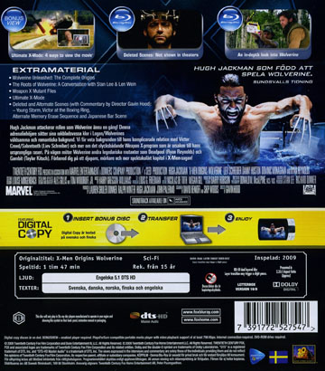 X-Men Origins - Wolverine (2-disc) (Blu-ray) - 2