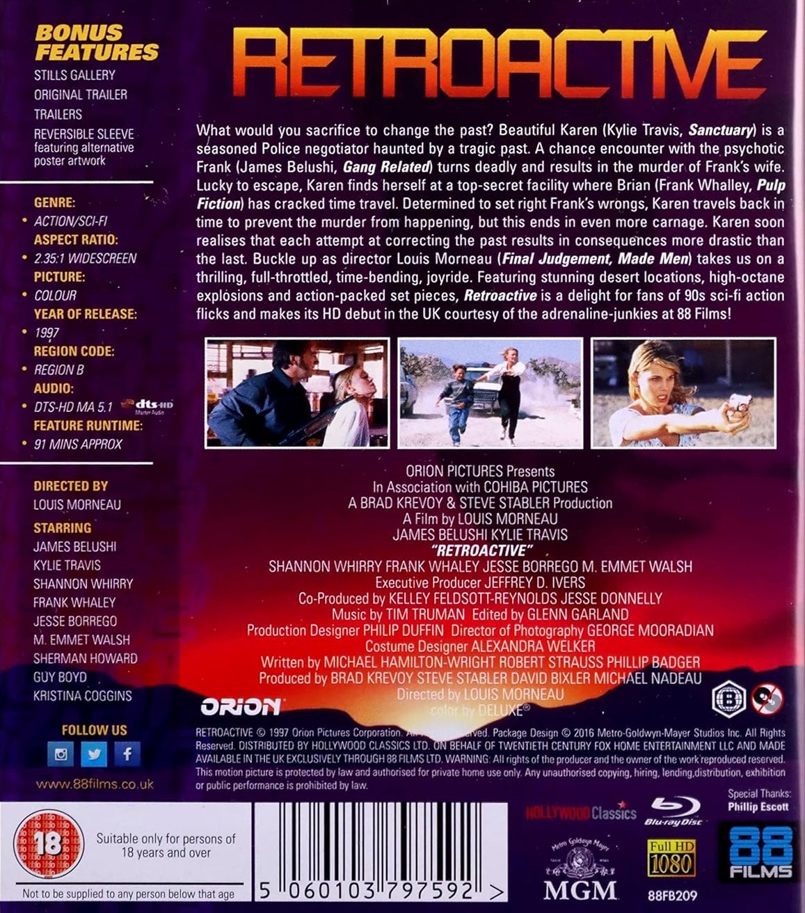 Retroactive (ej svensk text) (Blu-ray) - 2