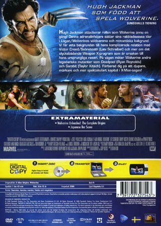 X-Men Origins - Wolverine (1-disc) - 2