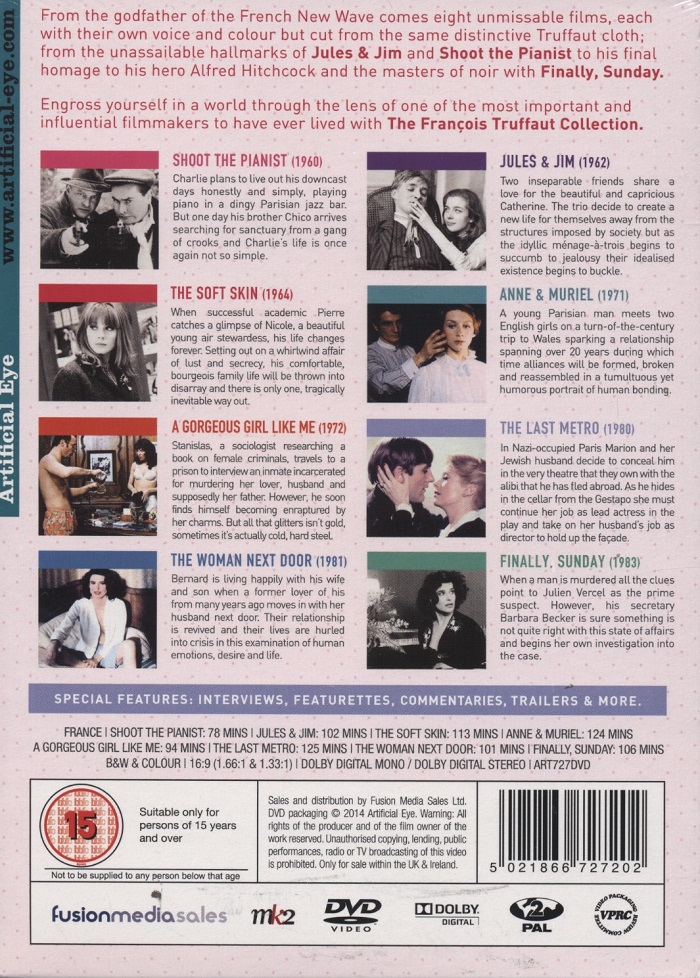 François Truffaut Collection (ej svensk text) - 2