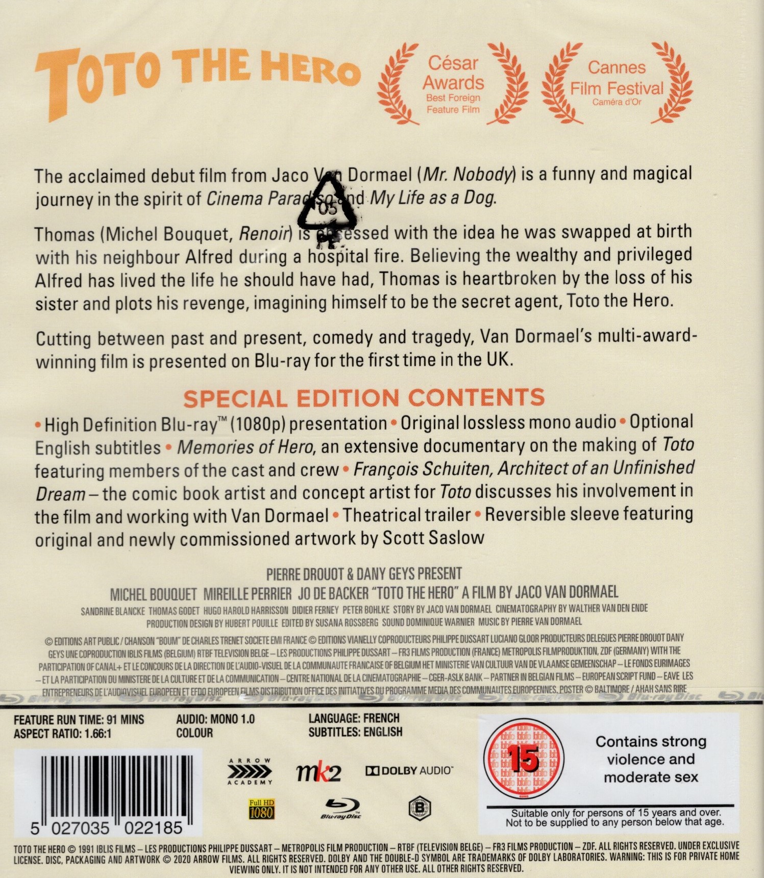 Toto the Hero (ej svensk text) (Blu-ray) - 2