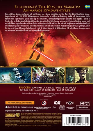Star Wars: Clone Wars - Säsong 1 Volym 2 - 2