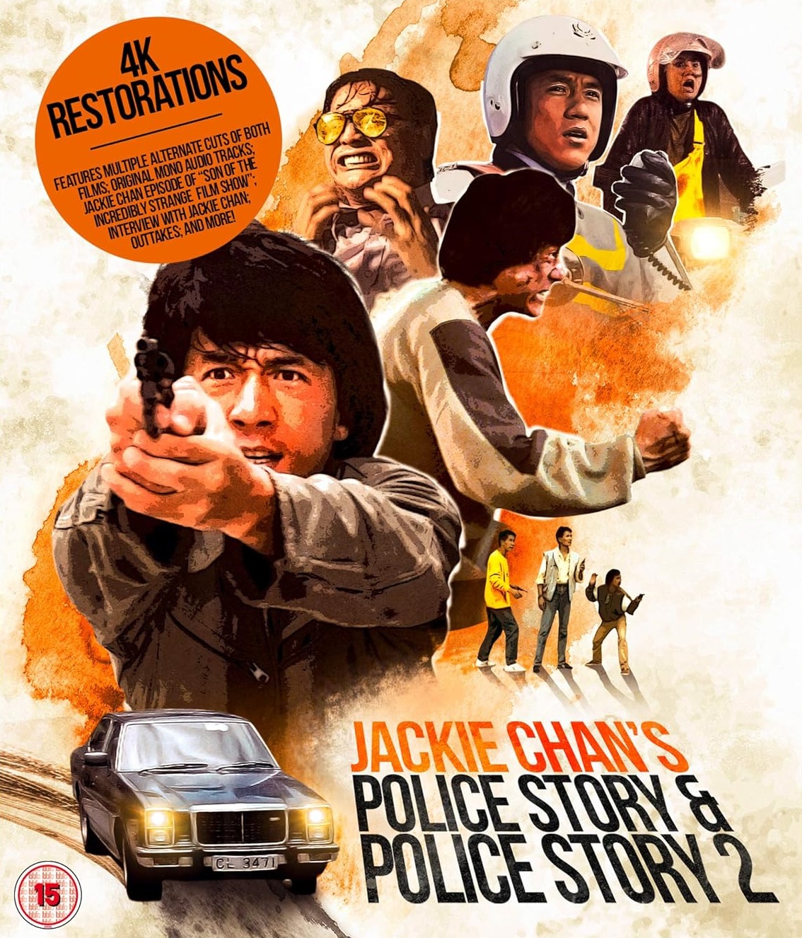 Jackie Chan’s Police Story & Police Story 2 (ej svensk text) (Blu-ray)