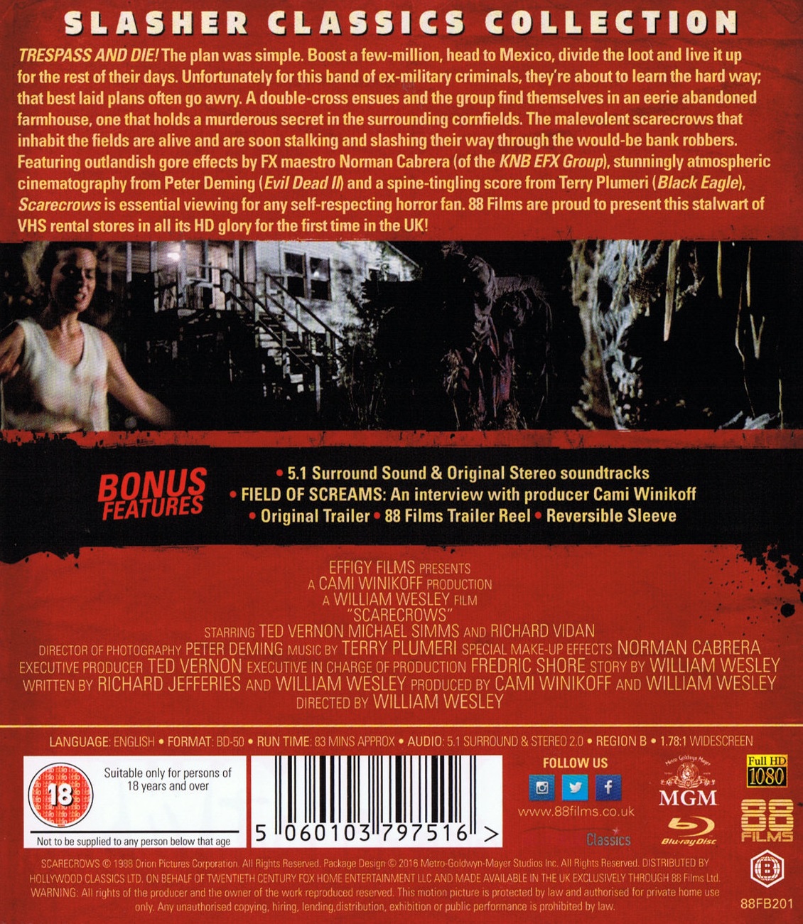 Scarecrows (ej svensk text) (Blu-ray) - 2