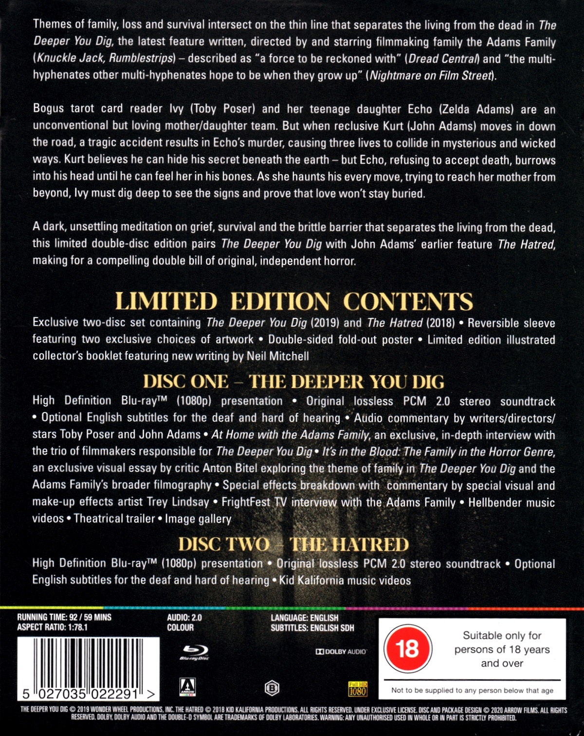 The Deeper You Dig - Limited Edition (ej svensk text) (Blu-ray) - 2