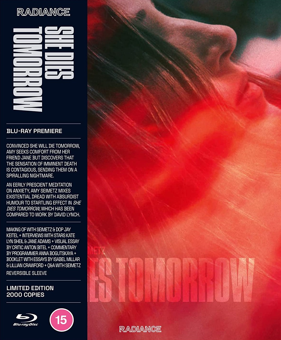 She Dies Tomorrow (Limited Edition) (ej svensk text) (Blu-ray)
