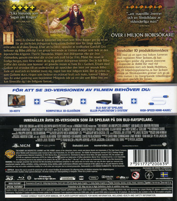 Hobbit - En Oväntad Resa (4-disc) (Real 3D + Blu-ray) - 2
