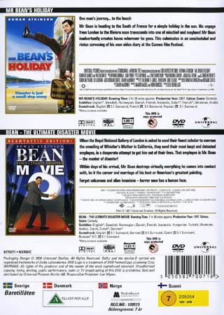 Mr. Beans Holiday / Bean - The Ultimate Disaster Movie - 2