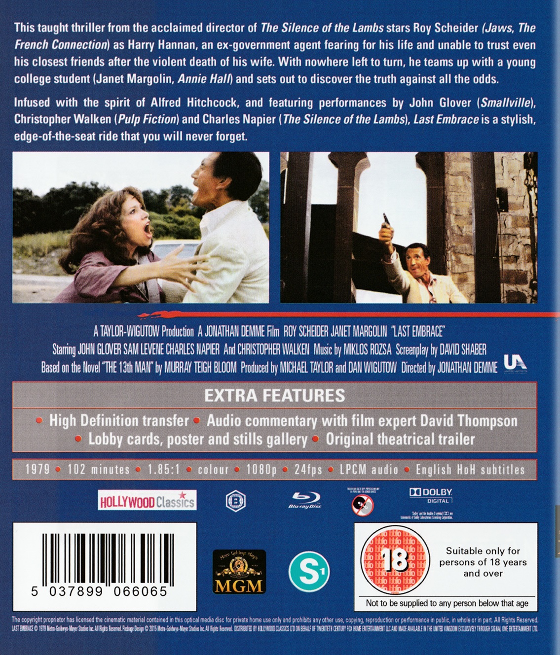 Last Embrace (ej svensk text) (Blu-ray) - 2