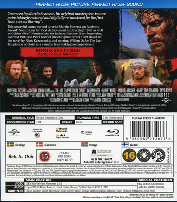 Last Temptation of Christ (Blu-ray) - 2