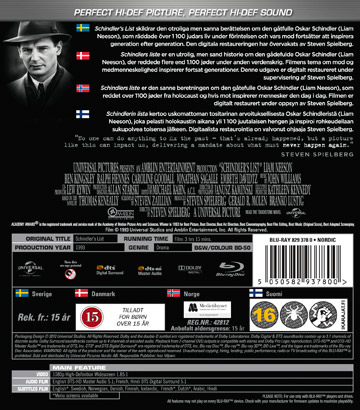 Schindler's List - 20th Anniversary Edition (Blu-ray) - 2