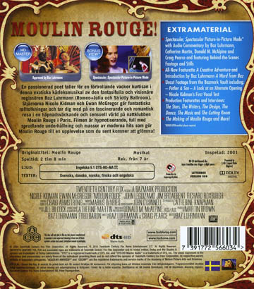 Moulin Rouge (Blu-ray) (Begagnad) - 2
