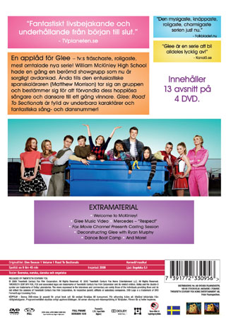 Glee - Säsong 1 Volym 1 - Road To Sectionals - 2