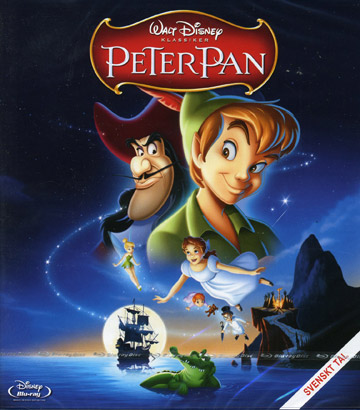 Peter Pan Disney Blu Ray Kvarnvideo Se