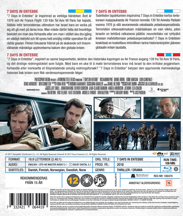 7 Days In Entebbe (Blu-ray) - 2