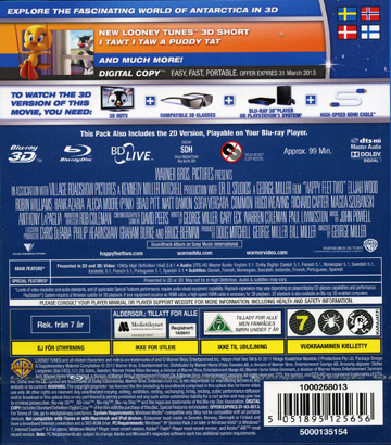 Happy Feet 2 (Real 3D + Blu-ray) - 2