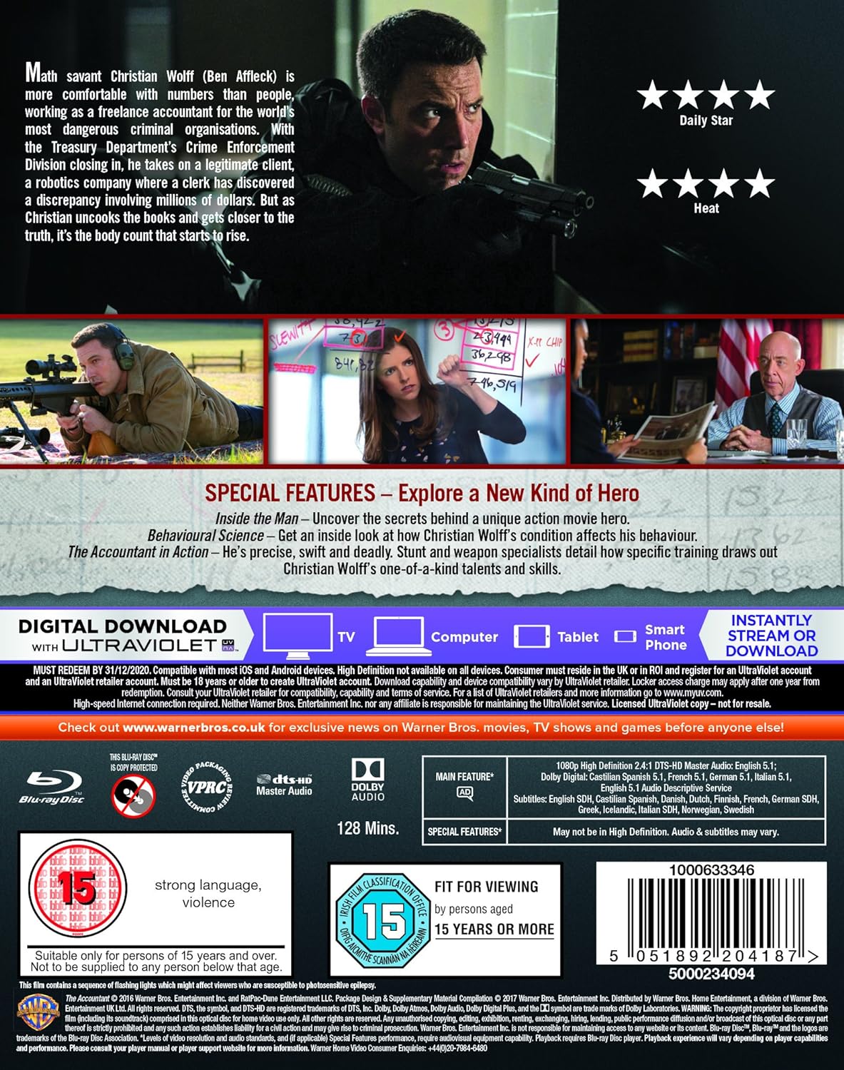Accountant (Blu-ray) - 2