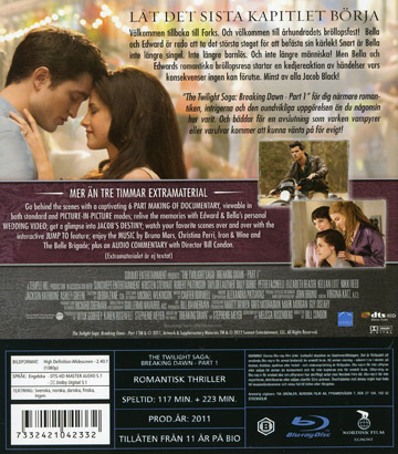 Twilight Saga - Breaking Dawn: Del 1 (Blu-ray) - 2