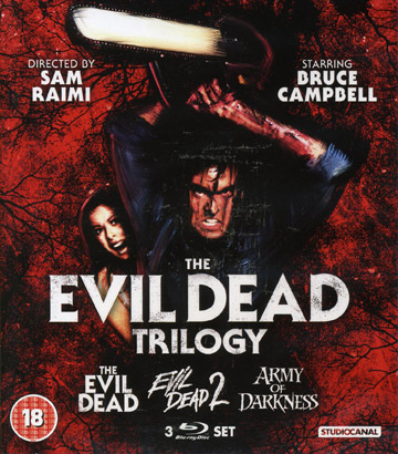 Evil Dead Trilogy (3-disc) (ej svensk text) (Blu-ray)
