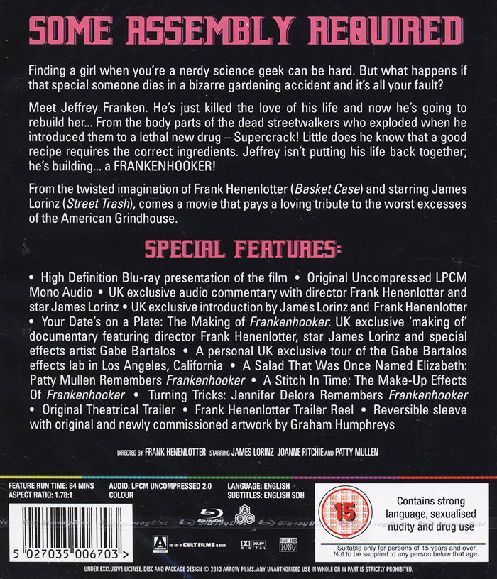 Frankenhooker (ej svensk text) (Blu-ray) - 2