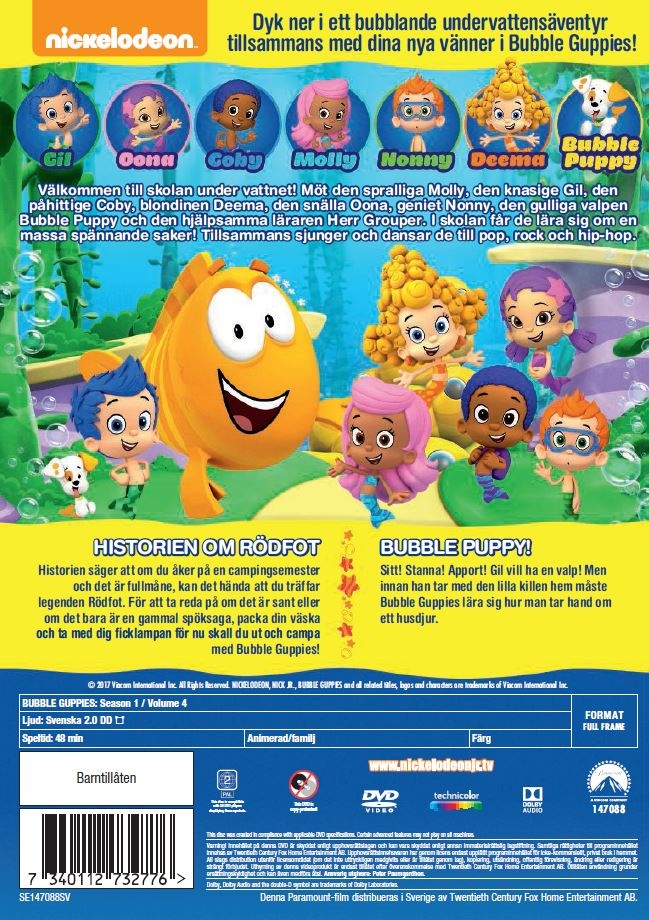 Bubble Guppies - Säsong 1 - Volym 4 - 2