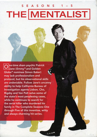 Mentalist - Säsong 1-5 (26-disc) - 2