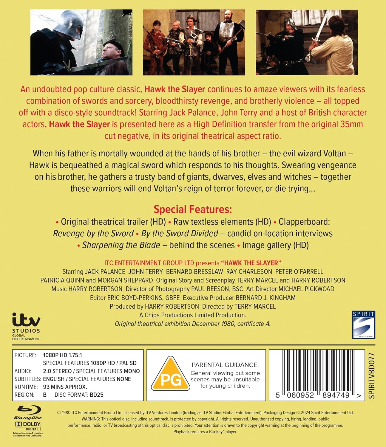Hawk the Slayer (ej svensk text) (Blu-ray) - 2