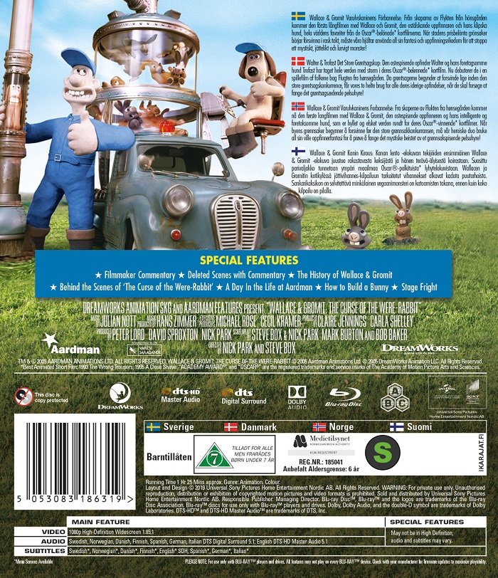 Wallace & Gromit - Varulvskaninens Förbannelse (Blu-ray) - 2
