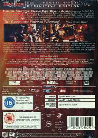 Daredevil - Definitive Edition (Steelbook) (2-disc) (ej svensk text) - 2